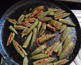 भरवा मसाला भिंडी (Bharva masala bhindi recipe in hindi) रेसिपी चरण 4 फोटो