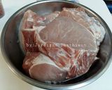รูปขั้นตอนการทำที่ 1 ของ หมูเค็ม