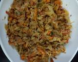 Cabbage and carrots veg recipe step 2 photo