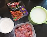 Foto langkah ke 1 dari resep Rendang Daging Praktis.