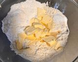 Őszi mandulakrémes gyümölcspite 🍂 recept fázis 1 fotója