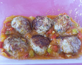 Foto del paso 8 de la receta: Alcachofas rellenas en salsa