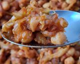 Foto del paso 8 de la receta: Salteado de repollo y garbanzos 🇪🇸 Berza o col blanca salteada con garbanzos 🫕 Receta con tips 😉