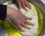 A picture of step 4 of Focaccia Barese.