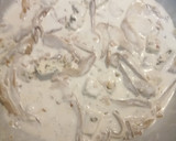 Foto del paso 4 de la receta: Tallarines con setas en salsa de queso azul y nueces