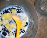 A picture of step 4 of Pineapple Delight Ice-Cream.