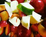 A picture of step 2 of Mix fruits pulp...!!!❤️(jam) Microwave recipe 👍.