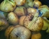 Foto del paso 11 de la receta: PAPAS En Canasta con Zaragozas(alubias), a la Española...!