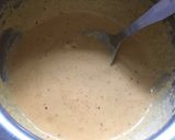 A picture of step 3 of Baingan cheese pakoda.