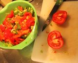 Foto del paso 15 de la receta: Guindas de aquellas, champignonadas...con ensalada