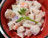 A picture of step 4 of Curd Salad.