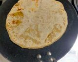 A picture of step 2 of Puran Poli.