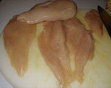 Foto del paso 3 de la receta: Pechuda de pollo rellena jamón york y queso de mahón