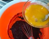 Foto langkah ke 2 dari resep Red Velvet Brownis.