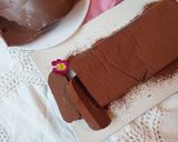 Foto del passaggio 6 della ricetta Morbidone al cioccolato (ricetta riciclo uova di Pasqua)
