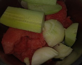 Foto del paso 1 de la receta: Gazpacho de sandía