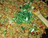 A picture of step 5 of My special Fried rice.