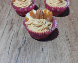 Foto del paso 13 de la receta: Muffins de plátano y nuez, con una cobertura de dulce de leche