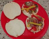 Foto del paso 4 de la receta: Sándwich de pollo y verduras