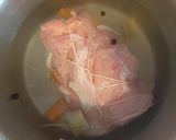 A picture of step 2 of Vitello Tonnato.