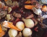 A picture of step 9 of Red Wine Stew.