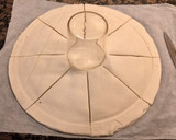 Foto del paso 6 de la receta: Estrella de hojaldre rellena de cabello de ángel, sin gluten
