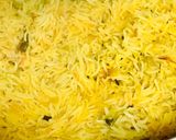 A picture of step 5 of Mutton tahari in my style.