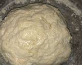 A picture of step 1 of Hawaiian calzones.