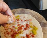 A picture of step 2 of Methi Paratha.