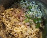 A picture of step 3 of Stuffed Moong Dal Chilla Chaat.