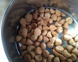 A picture of step 2 of Gourd peel fry (chenchki).