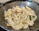 A picture of step 4 of POTATO ONION SABZI..