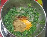 A picture of step 3 of Onion Flower Stalk Methi Subji.