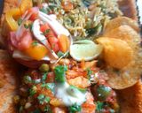 A picture of step 5 of Khada Pav Bhaji Sizzler.