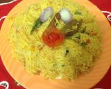 A picture of step 4 of Lemon rice.