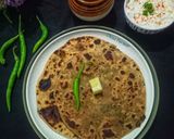 A picture of step 11 of Stuffed Radish Paratha (Stuffed Mooli Paratha).