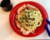Foto del paso 12 de la receta: Mis spaghetti alle vongole. Para mi mamá