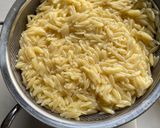 A picture of step 2 of Orzo Pasta Salad.