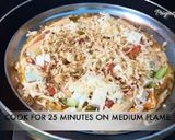 A picture of step 5 of Babycorn Pizza in Kadai.