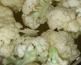 A picture of step 1 of Gobhi Aloo sabzi.