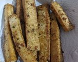 Foto del paso 4 de la receta: Bastones de tofu salteados al curry