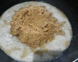 A picture of step 4 of Instant Moong badam pistachio dal halwa.