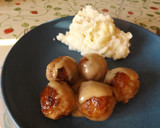 Foto del paso 5 de la receta: Albóndigas al whisky con salsa y puré de patatas y nabos