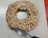 Foto del paso 3 de la receta: 🥯Bagels de lino, avena y yogur 🥯 sin levadura, sin amasado 🥯 Pocos ingredientes