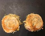 A picture of step 14 of Hiroshima-style Okonomiyaki (Basic).