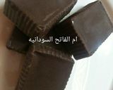 صورة لخطوة 9 من وصفة الواح الشوكولاتةالداكنه