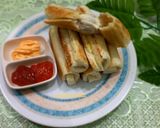 Foto langkah ke 6 dari resep Sandwich Gulung Keju.