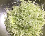A picture of step 1 of Cabbage Pancakes.
