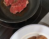 Foto del paso 5 de la receta: Berenjenas rebozadas y filetes al ajillo
