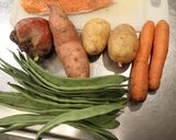 Foto del paso 1 de la receta: Almuerzo de miércoles, pero pichichí cu-cú